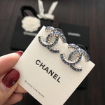 Chanel Denim Blue系列耳釘和项链